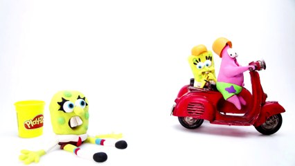 Spongebob Squarepants Clay + Play doh STOP MOTION video --- Bob Esponja Animación