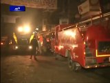 Six killed as fire erupts in 4-storey building in Lahore's Lohari Gate