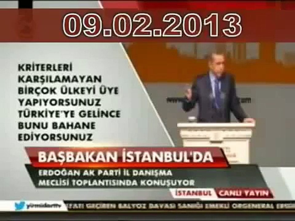 Başbakan Recep Tayyip Erdoğan İsrailden Özür Diledi
