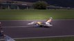 RC TURBINE JET CRASH !!! DASSAULT RAFALE RC JET WITH FIRE IN THE ENGINE TURBINE EXPLOSION !!!  Hobby And Fun