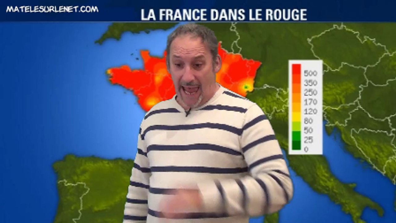 Attention. Elle arrive, elle est là !