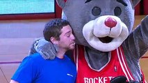 Rockets Fan Hits 25000 Half Court Shot