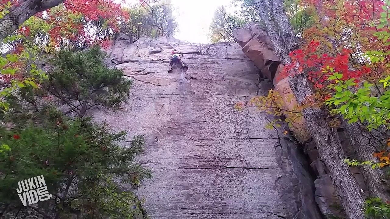 Rock Climber Falls From Cliff | Losing Grip