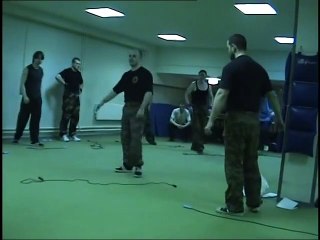 Тренинг рукопашника часть 17