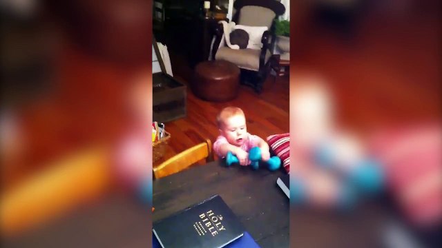 Bébés fans de sport et de muscu - Compilation hilarante et adorable