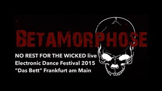 BetaMorphose - NO REST FOR THE WICKED (Leæther Strip Cover live at 