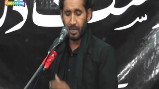 Zakir Habib Raza Haidri 1 Muharram 1437 (2015) - at Imambargah Najaf Manzil, Mozang Lahore