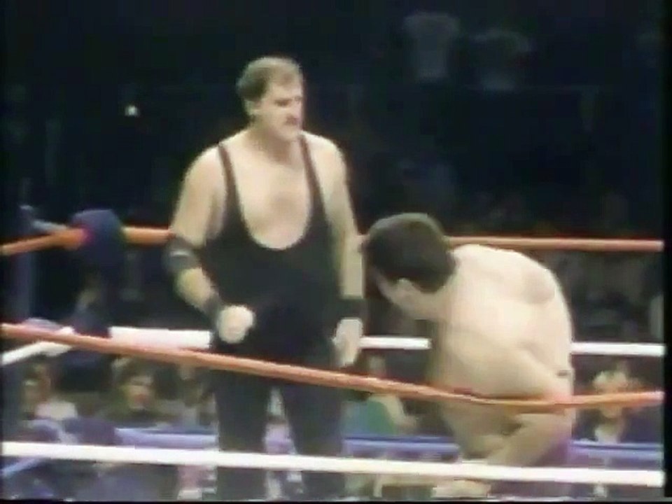 Sgt Slaughter vs Steve Lombardi   Championship Wrestling Nov 12th, 1983