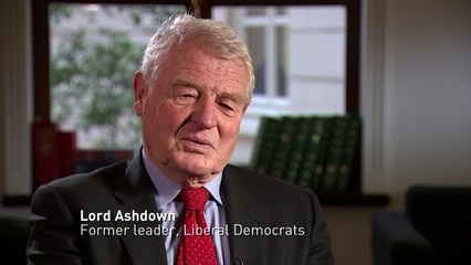 Lord Ashdown: Government is riven by 'chasm of division'