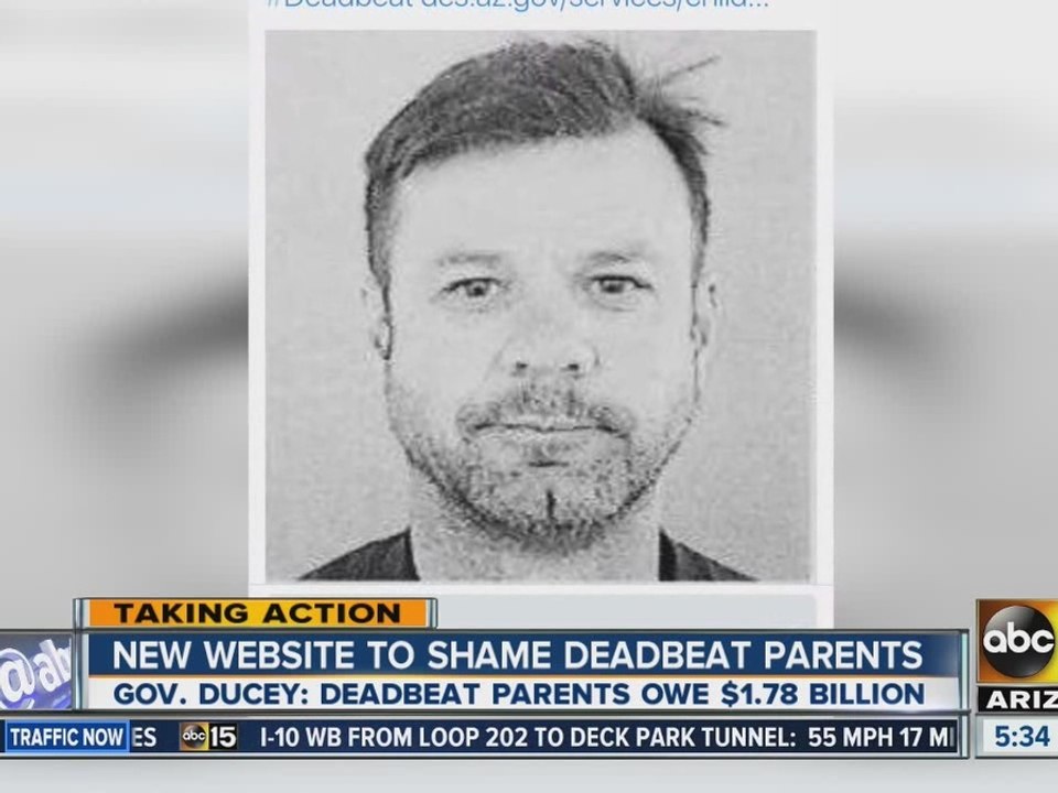 New website to shame deadbeat parents