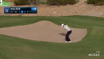 Jimmy Walkers Double Wow Bunker Shot 2015 Las Vegas PGA Tour