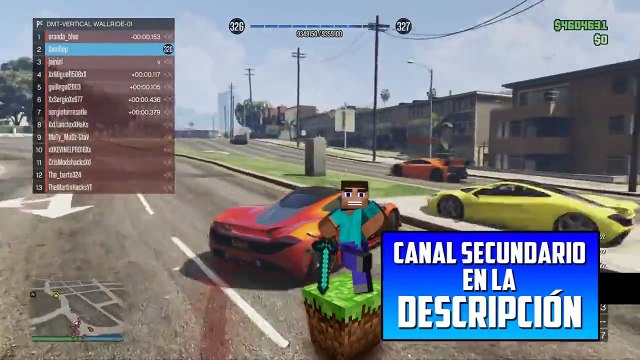 INCREIBLE!! CON PATATAS!!! Gameplay GTA 5 Online Funny Moments (Carrera GTA V PS4)