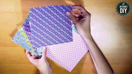 DIY ORIGAMI- How to make a bookmark with paper