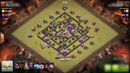 Clash of Clans - TH8 Dragon Attack #5