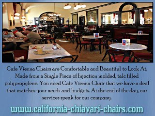Enjoy Your Coffee with Cafe Vienna Chair of Larry Hoffman