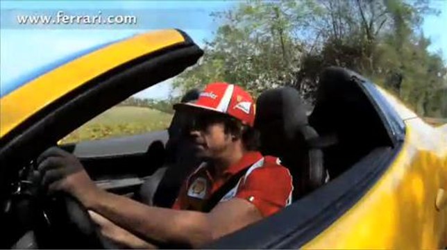Fernando Alonso - Ferrari 458 Spider