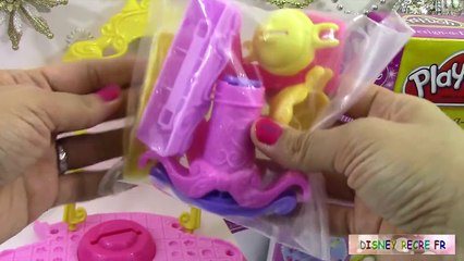 Pâte à modeler Princesse Boutique de Mode des Princesses Disney Arielle Raiponce Play doh