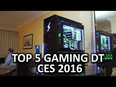 Top 5 Intel Gaming Desktops - CES 2016
