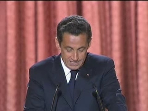 Allocution Nicolas Sarkozy - Elysée - Investiture