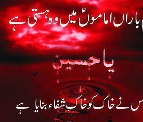 (HASSAN SADUQ)   Hussain (A'S) Ajj Bin Ke Bahar Agiya