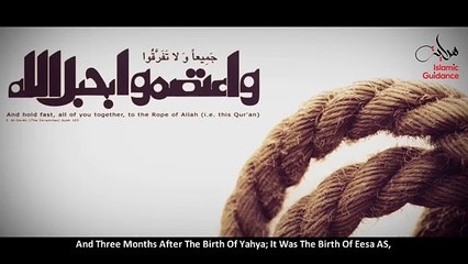 Prophets Zechariah And John [Zakariyya And Yahya] (A.S.)