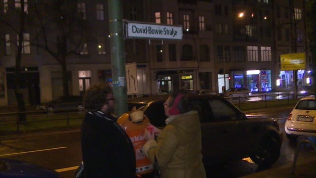Une rue au nom de David Bowie à Berlin