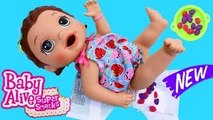 Baby Alive NEW 2016 Snackin Lily Eats Play Doh & Gross Poop Diaper Change DisneyCarToys