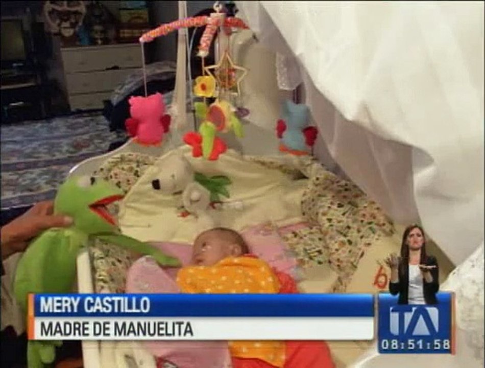 La pequeña Manuelita necesita tu ayuda
