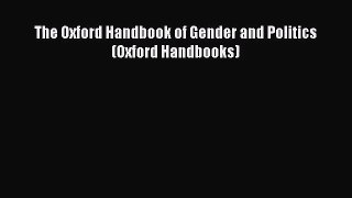 [PDF Download] The Oxford Handbook of Gender and Politics (Oxford Handbooks) [PDF] Online