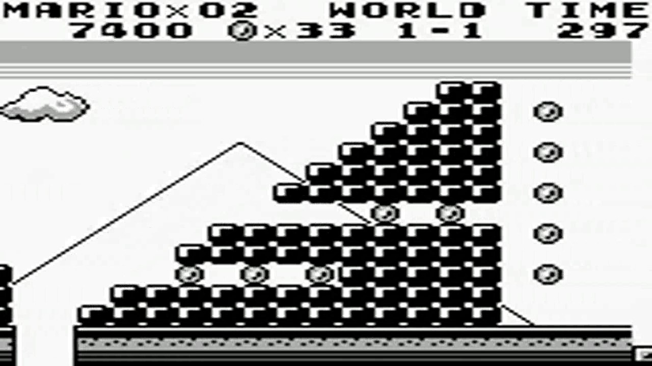 Super Mario Land (Gameboy)   Gameplay