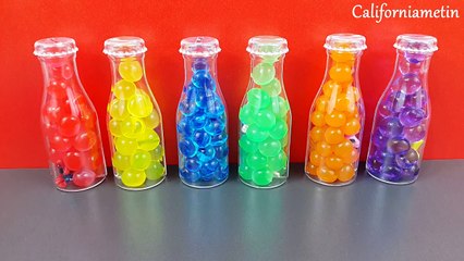 Rainbow Orbeez Bottles Surprise SpongeBob Barbie Spiderman Minions Wonder Woman Filly Elves