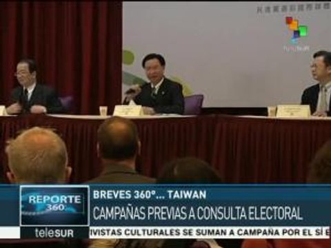Una candidata lidera encuestas para presidenciales en Taiwán