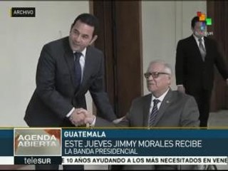 Este jueves asume como presidente de Guatemala Jimmy Morales