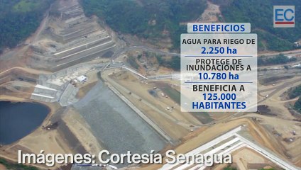 Inundaciones en Manabí serán controladas con el Multipropósito Chone