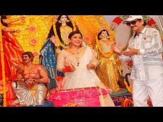 Vidya Balan Visit Bengali Actor Biswajit Durga - HD VIDEO