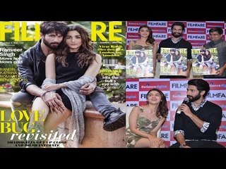Alia Bhatt & Shahid Kapoor Launch Of A Filmfare Magazine Cover