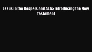 Download Jesus in the Gospels and Acts: Introducing the New Testament Ebook Online