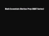 [PDF Download] Math Essentials (Veritas Prep GMAT Series) [PDF] Online
