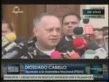 Diosdado Cabello dijo que hasta el momento Maduro irá a la AN