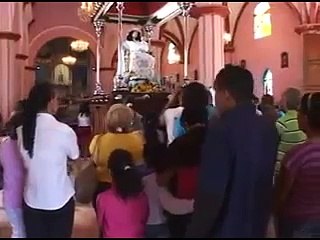 Inauguraron monumento Manto de María en honor a la Divina Pastora