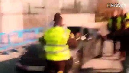 Cristiano Ronaldo Reaction To Fan Climbing Into His Car 12/01/2015 (Latest Sport)