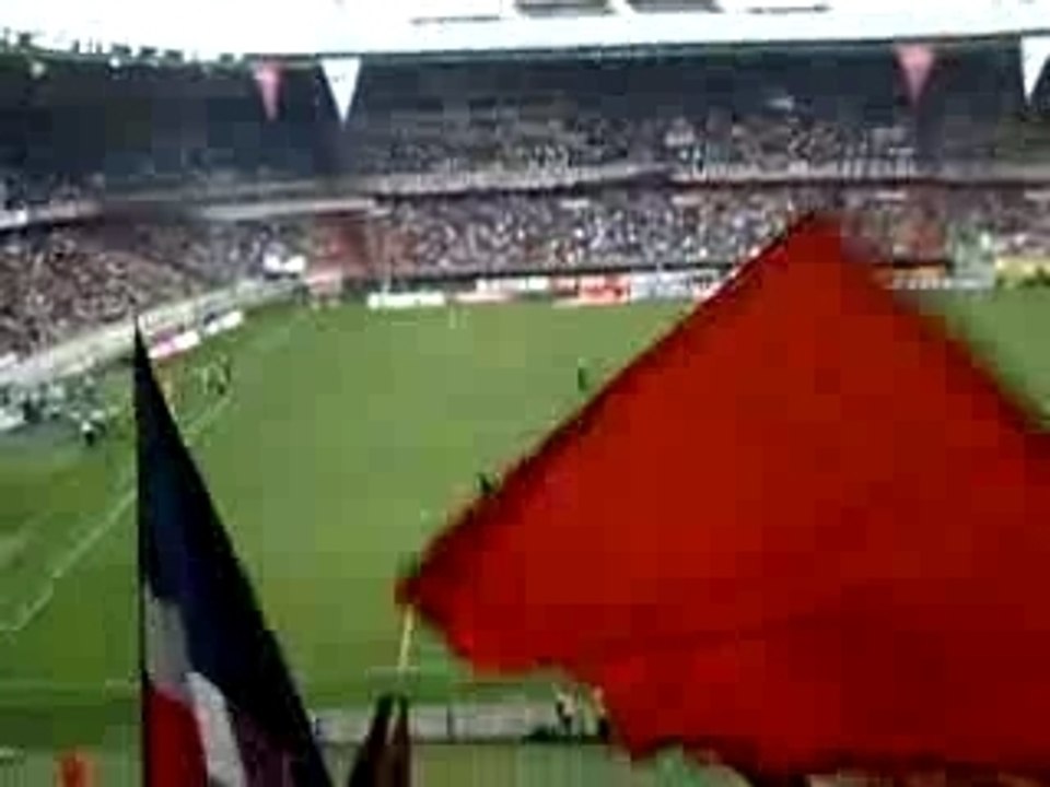 psg troyes ambiance de fou stade/metro/champs