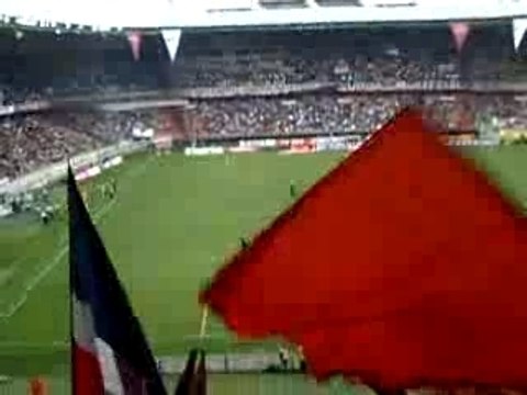 psg troyes ambiance de fou stade/metro/champs
