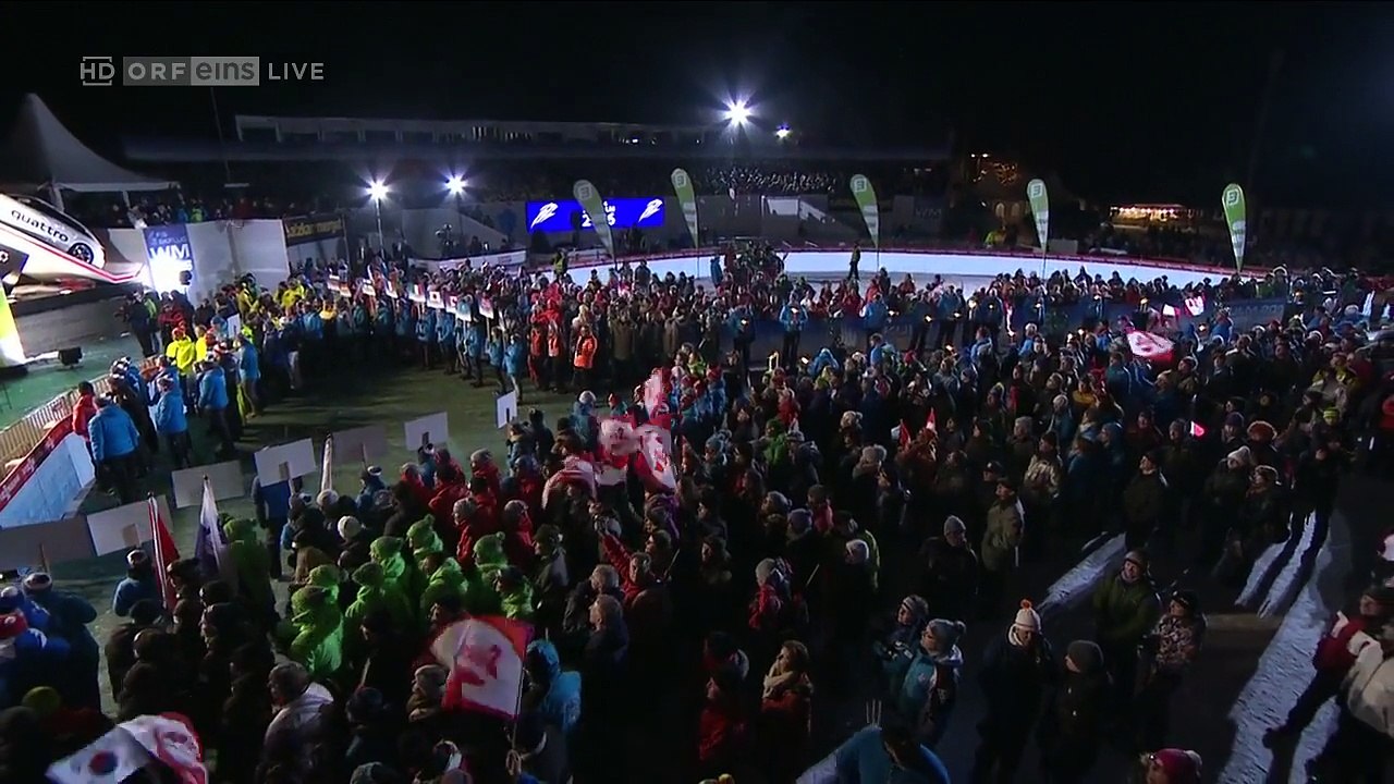 Conchita Wurst - Skiflug WM Eröffnung Kulm Put that fire out