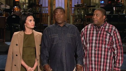 SNL Host Tracy Morgan Says The Force is Strong with Demi Lovato