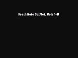 [PDF Download] Death Note Box Set:  Vols 1-13 [Download] Full Ebook