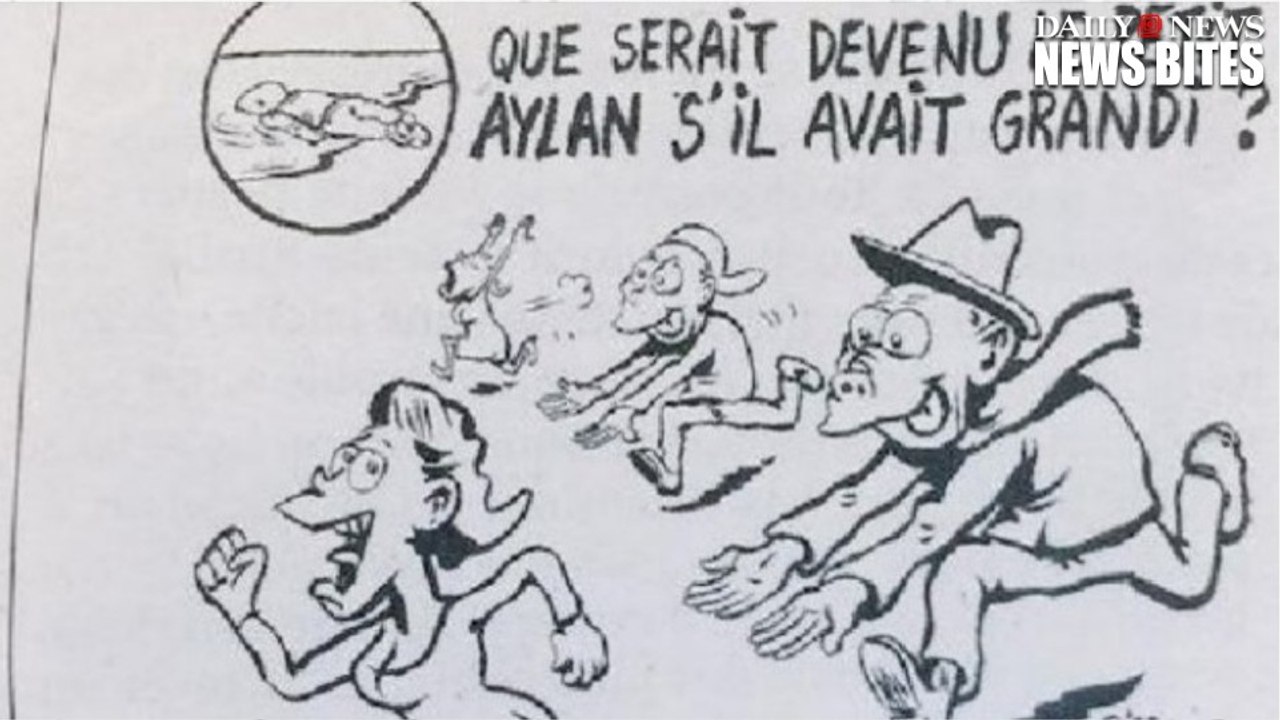 'Disgusting' Charlie Hebdo Cartoon of Drowned Syrian Boy