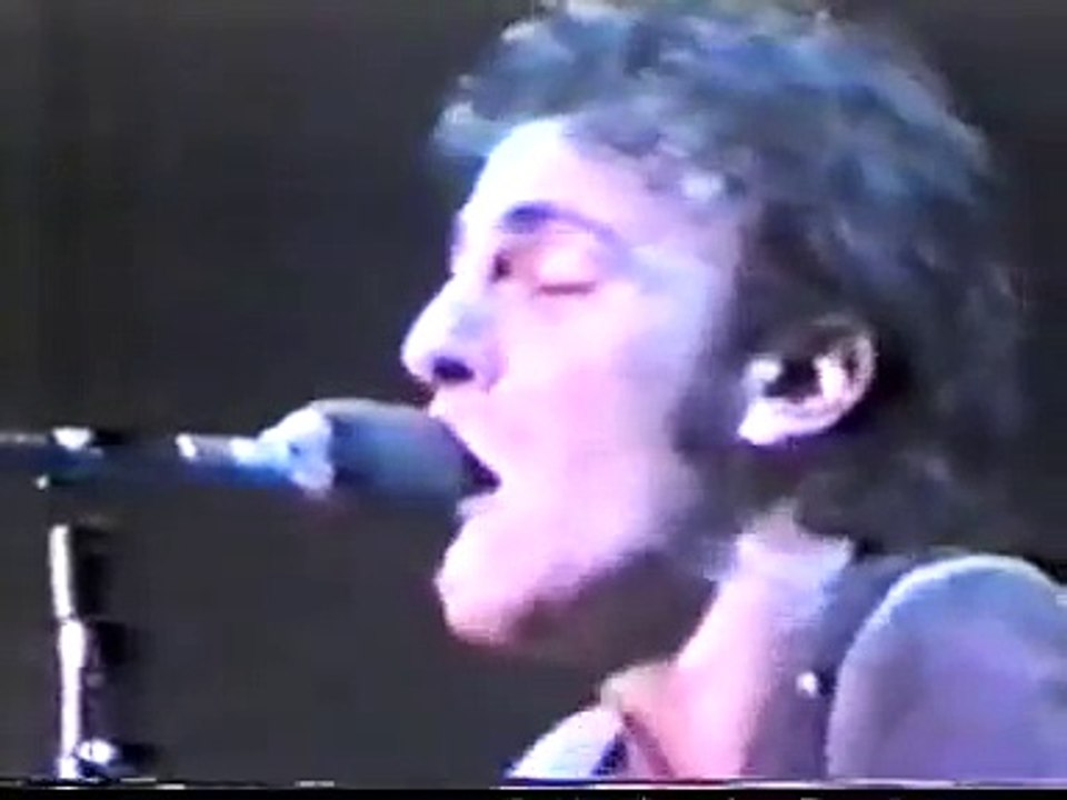 Bruce Springsteen Because the night