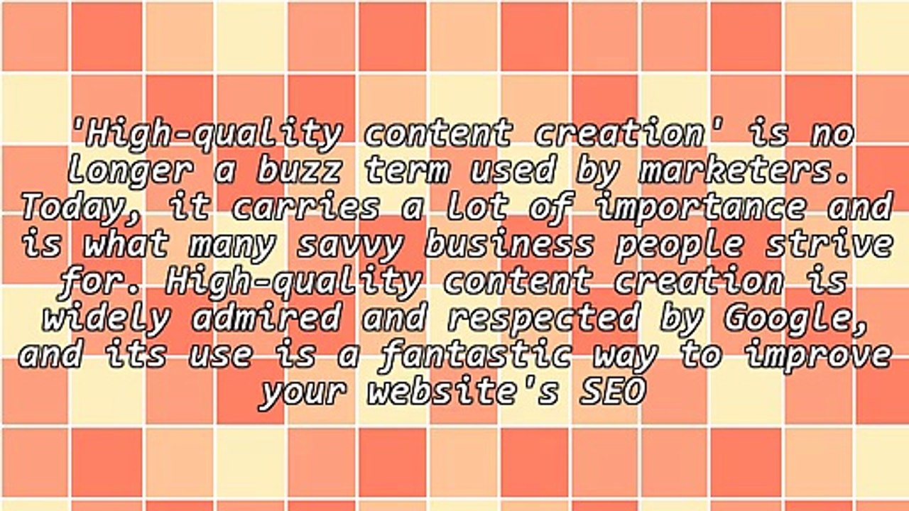 High Quality Content Creation: How to Create Valuable Content