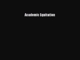 [PDF Download] Academic Equitation [Read] Online